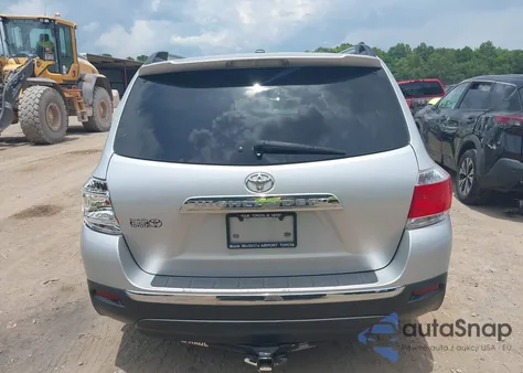 2012 Toyota Highlander Limited V6 from USA, damaged, VIN 5TDYK3EH6CS054787